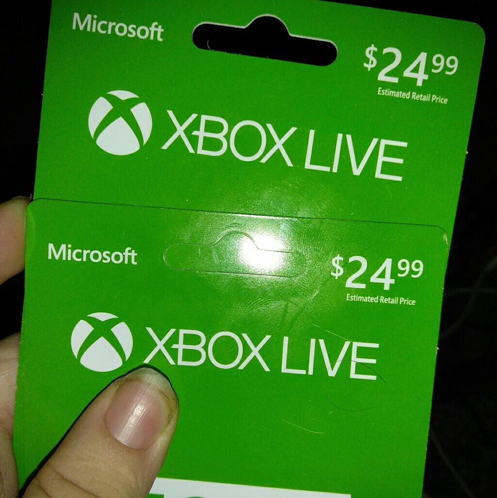 2 3 month xbox live cards