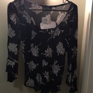NWT Sheer Blouse