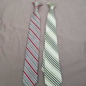 2 Youth Clip on Ties