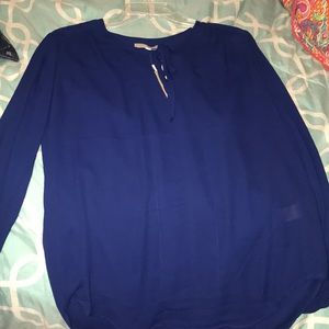 Navy blue blouse