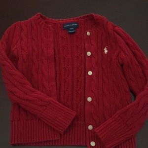 Ralph Lauren girls cardigan