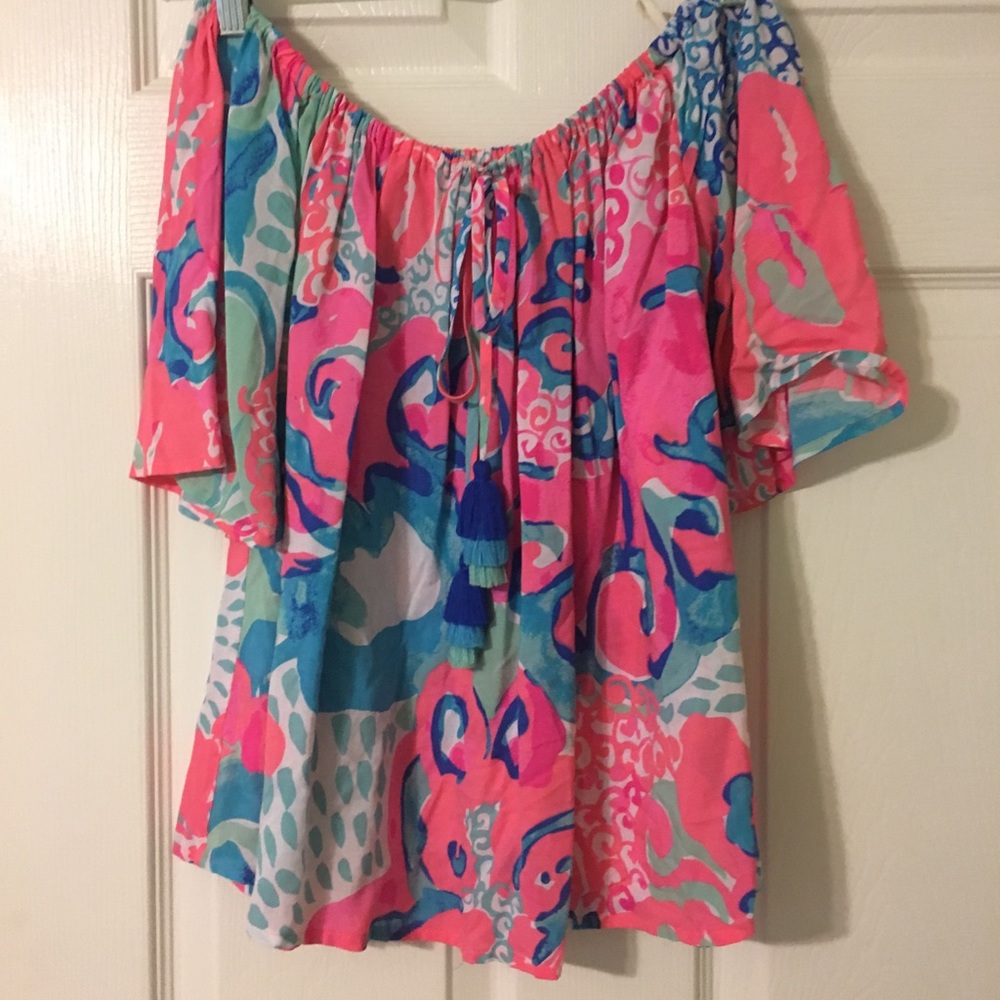 Lilly off the shoulder top