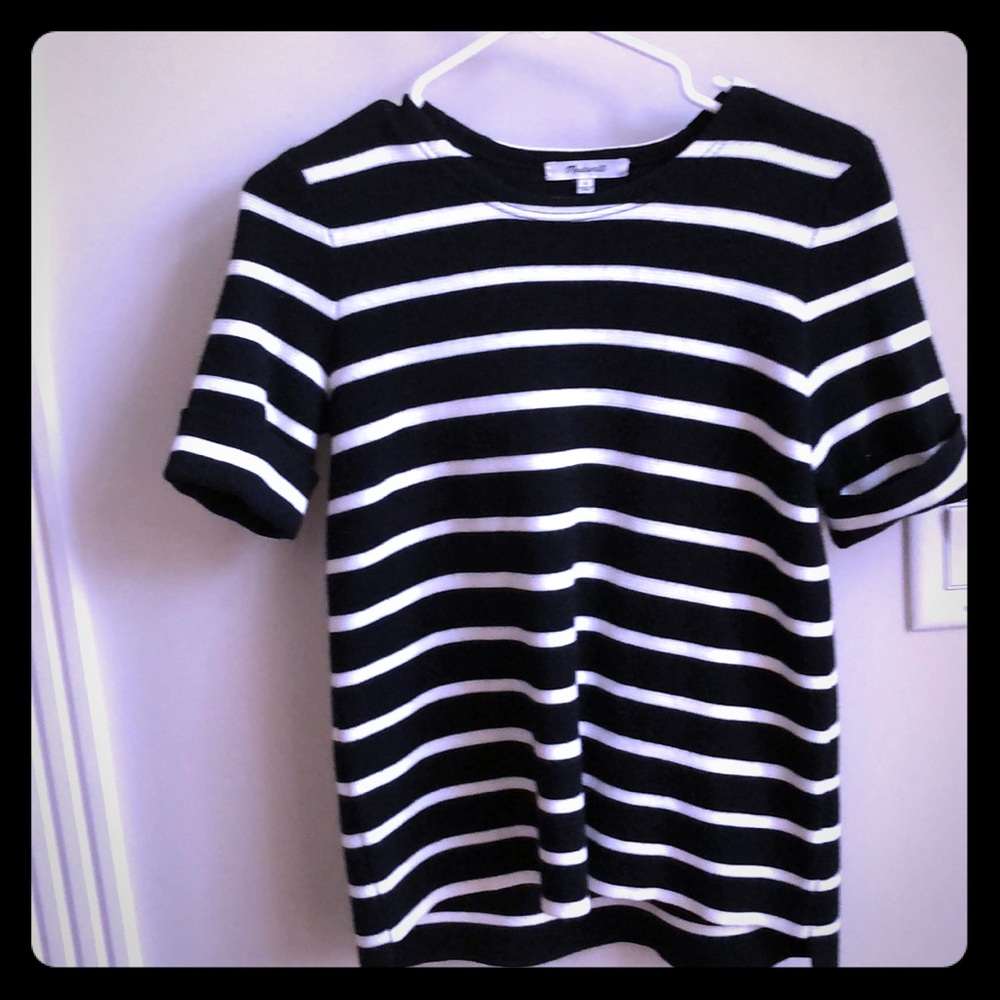 Madewell short-sleeved sweater