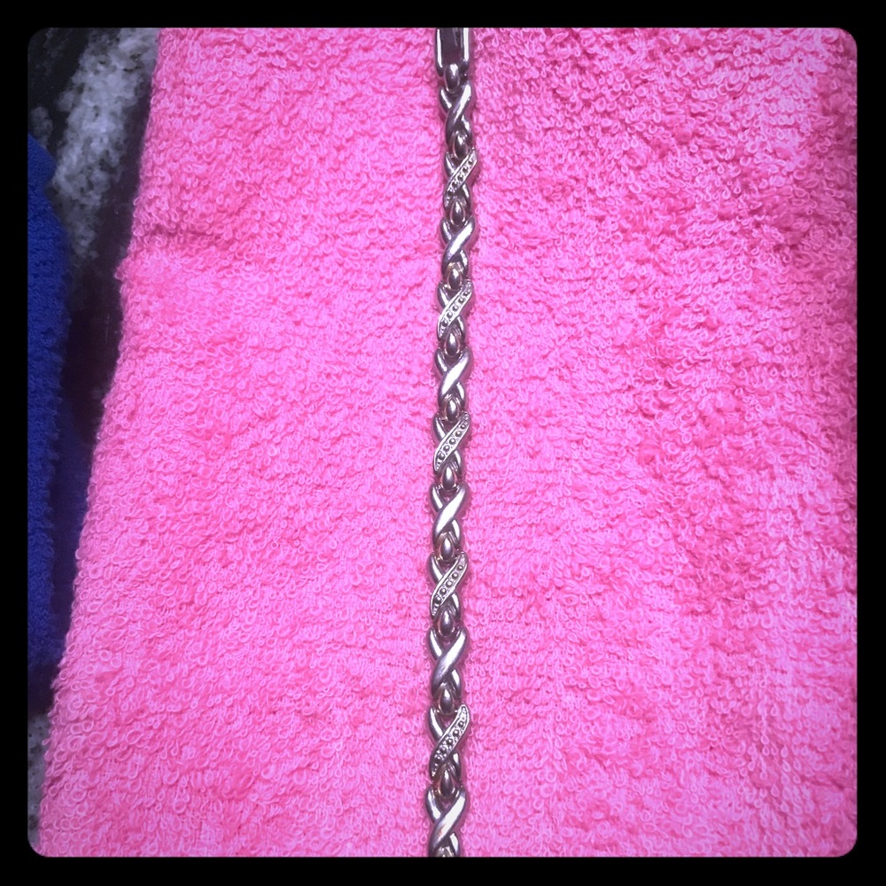 Silver Tone Bracelet - image 1