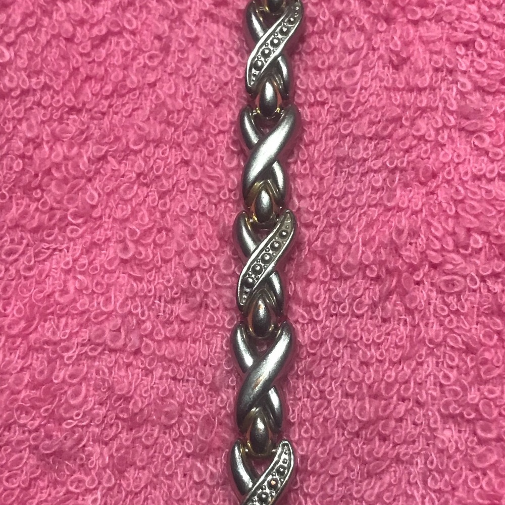 Silver Tone Bracelet - image 2