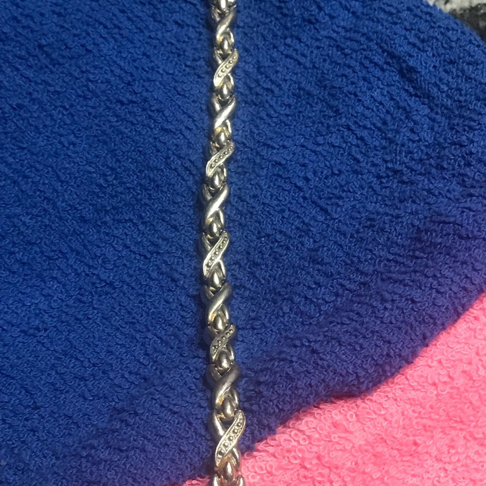 Silver Tone Bracelet - image 3