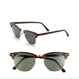 Ray and wayfarer sunglasses