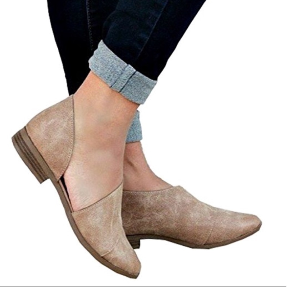 Cut out booties
