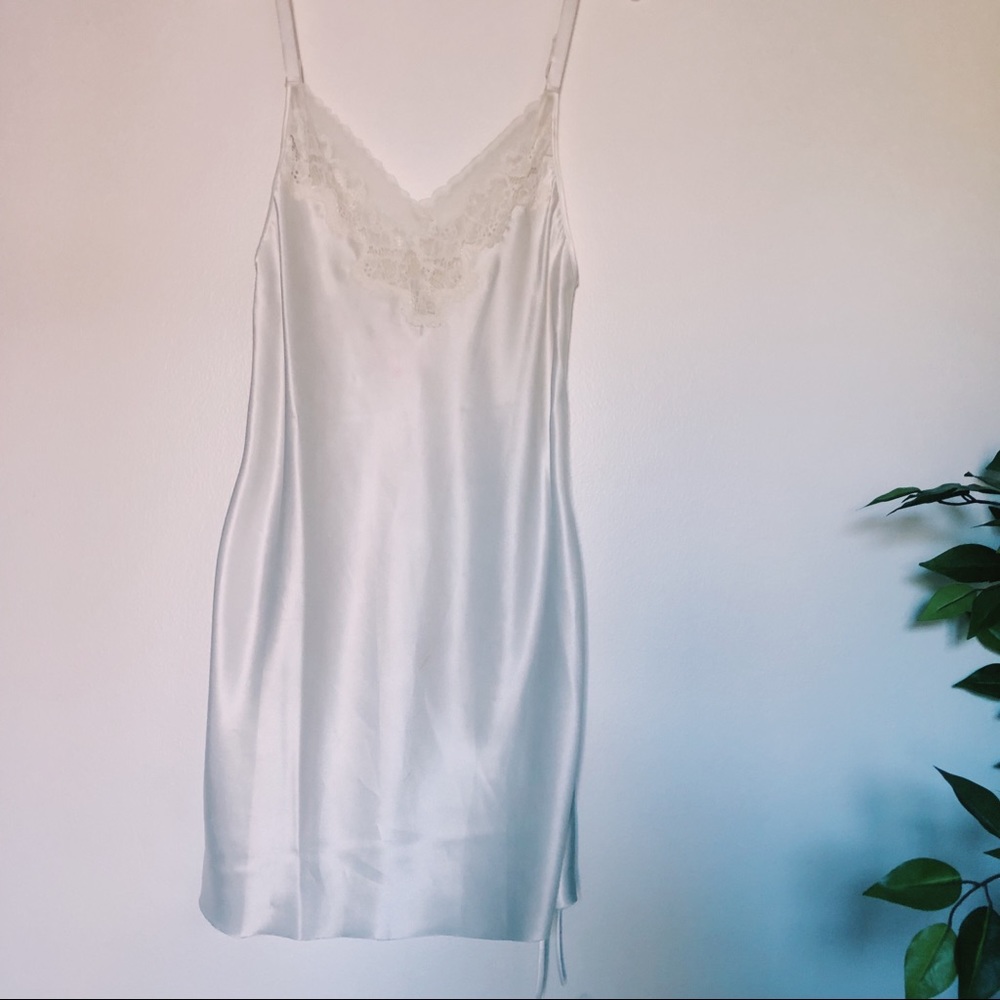 Vintage silk slip