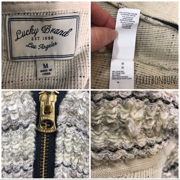 Lucky Brand Boucle Blazer Jacket - Picture 3 of 3
