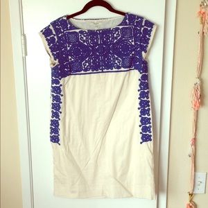 Madewell embroidered dress