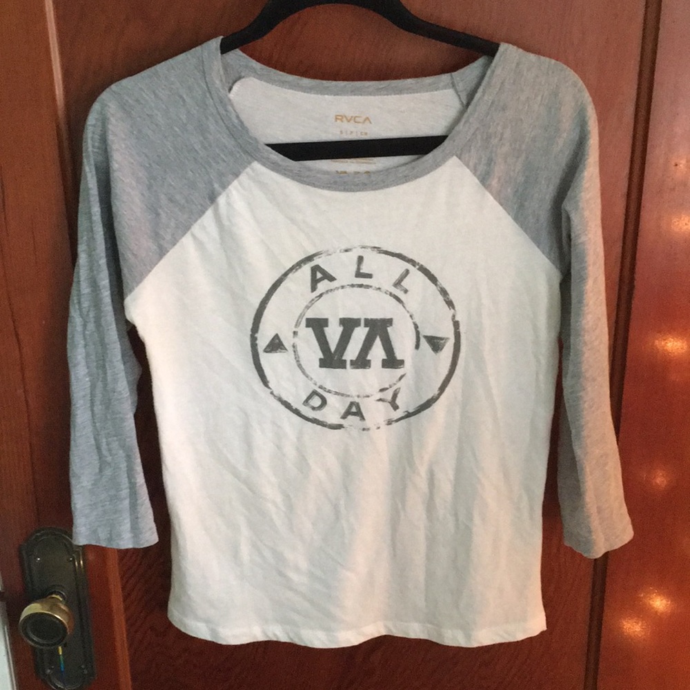 RVCA baseball t shirt