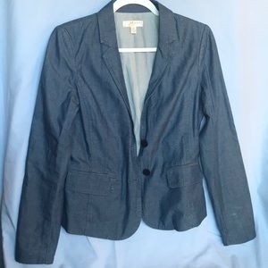 Kenar Chambray Blazer
