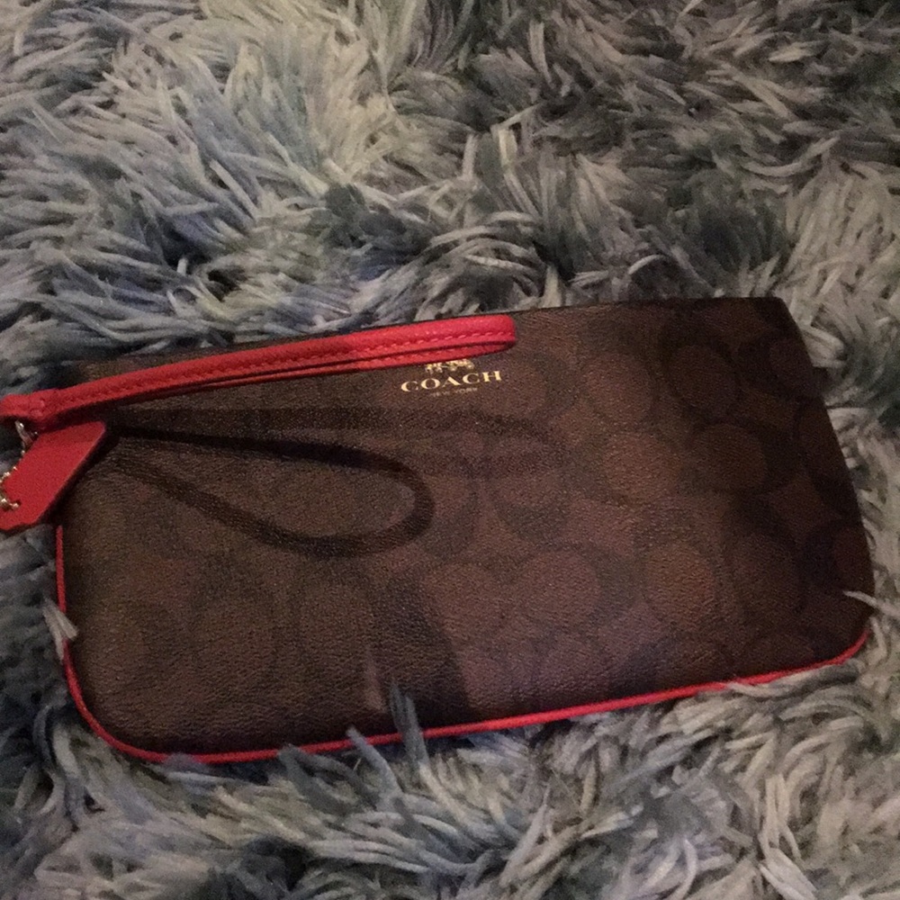 Brand new!!! Coach wristlet