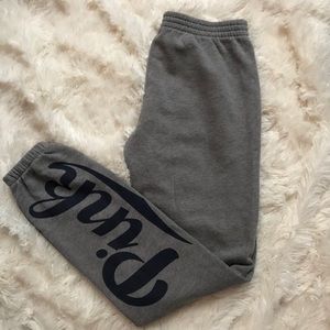 VS PINK skinny sweats