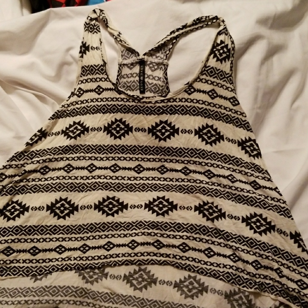 Flowing light tank top