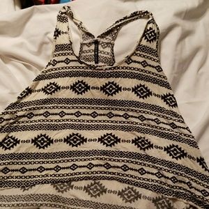 Flowing light tank top