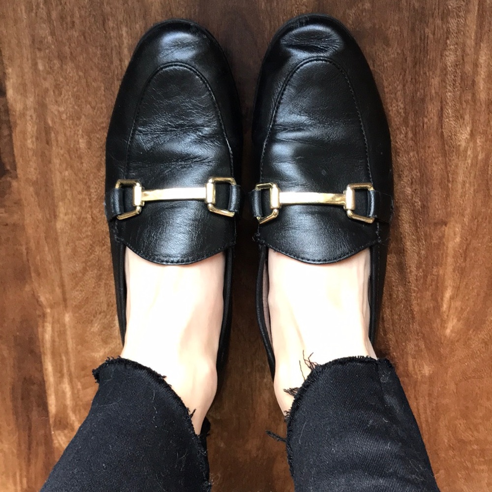 Topshop black loafers - Picture 1 of 6