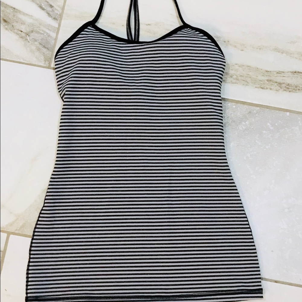 🎉Reduced🎉 Lululemon Power Y Striped Tank