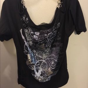 Cold shoulder blouse