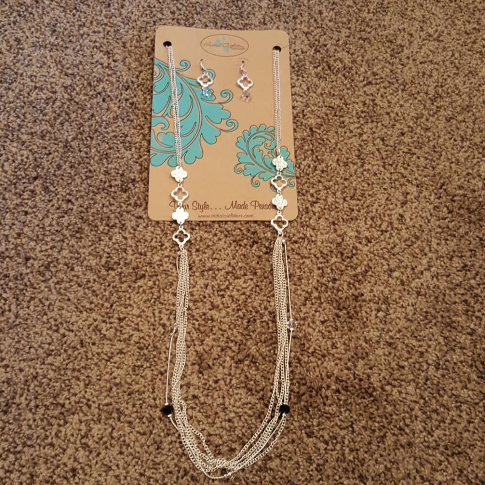 Initial Outfitters necklace set