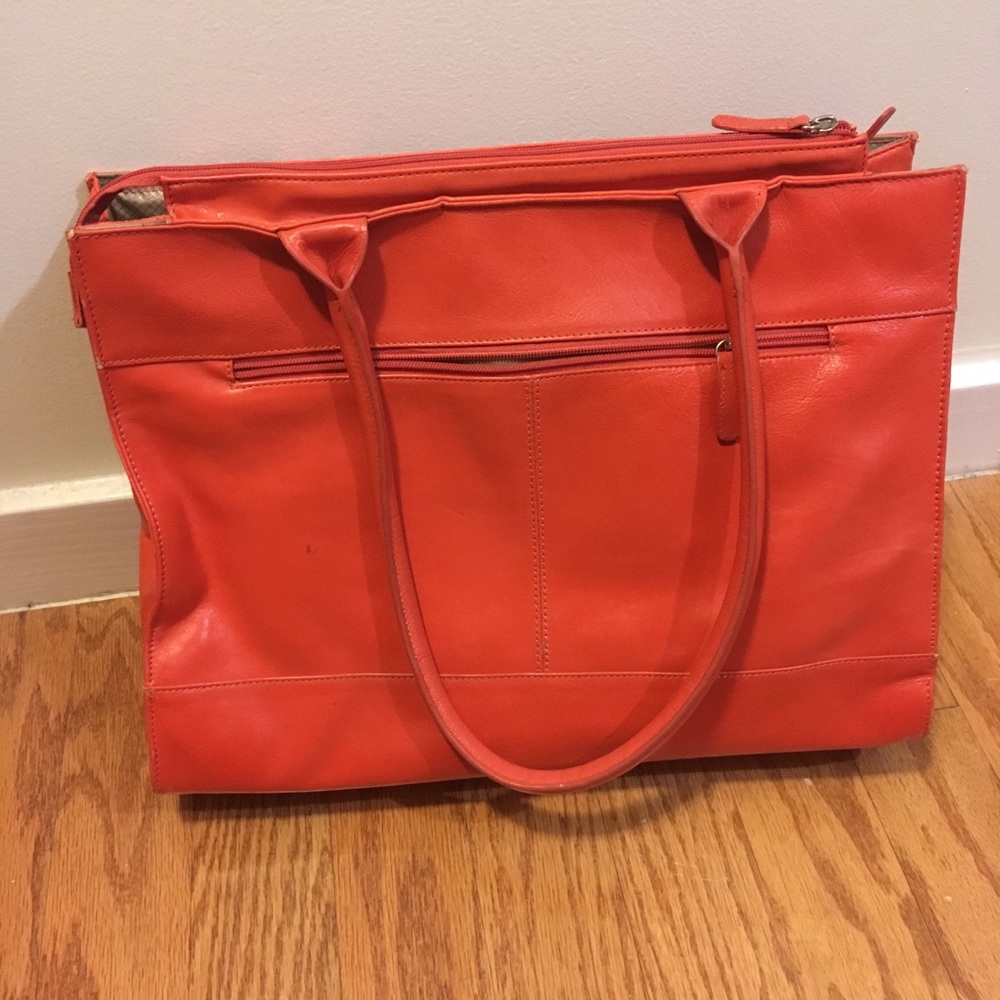 Orange Laptop Bag