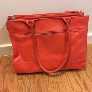 Orange Laptop Bag