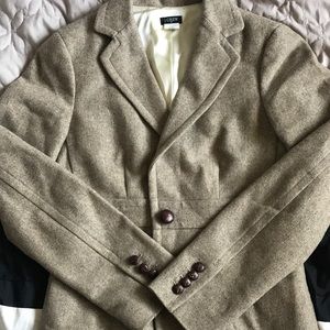 J Crew tailored brown blazer
