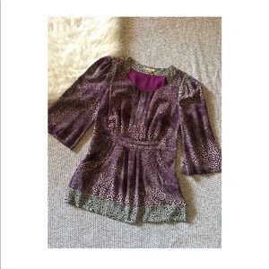 Anthropologie-Leifsdottir Silk Blouse