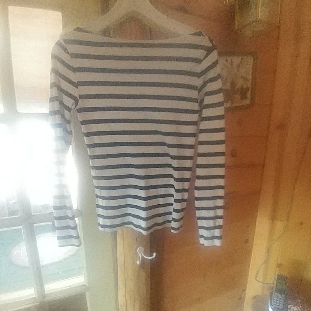 Gap striped long-sleeve tee