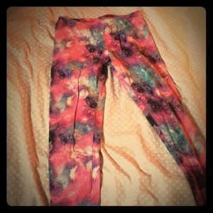 Galaxy/space girls leggings