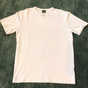 👦🏻 White Versace Jeans Couture V neck