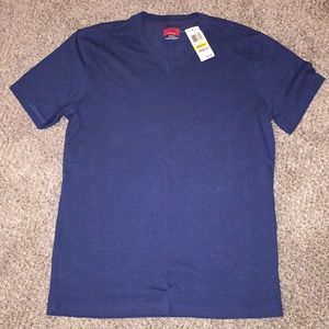 New with tags!! Navy Blue V-Neck