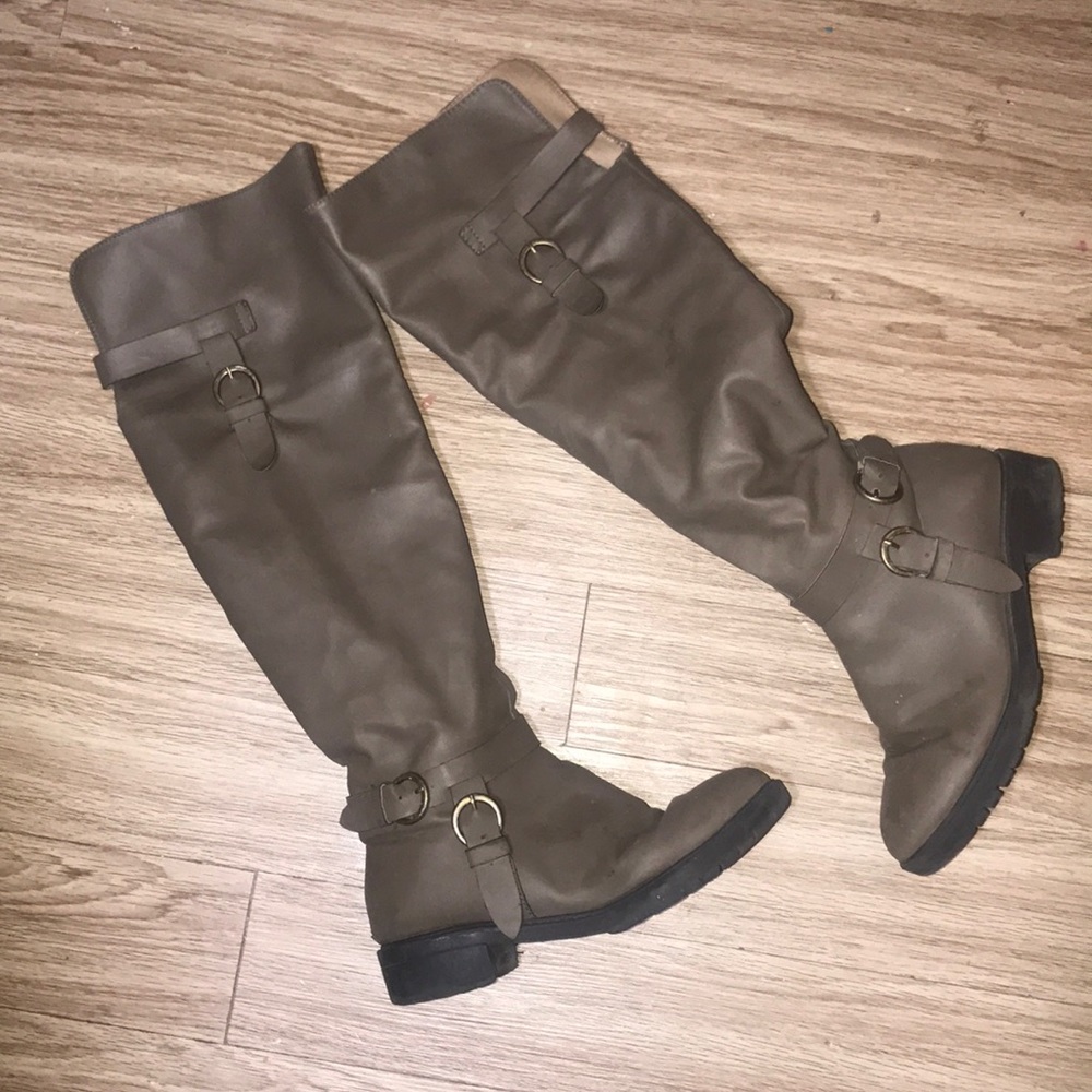 Knee high boots