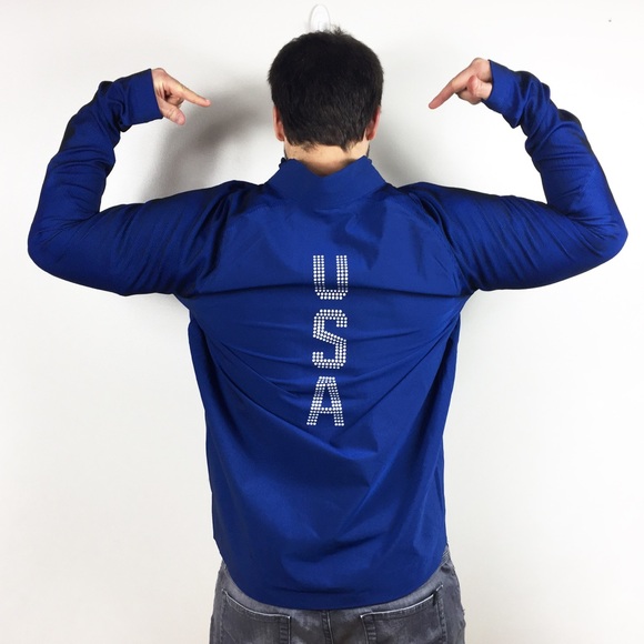 FINALPRICEš„NIKE OFFICIAL OLYMPIC JACKET XL RT$250 - Picture 2 of 8