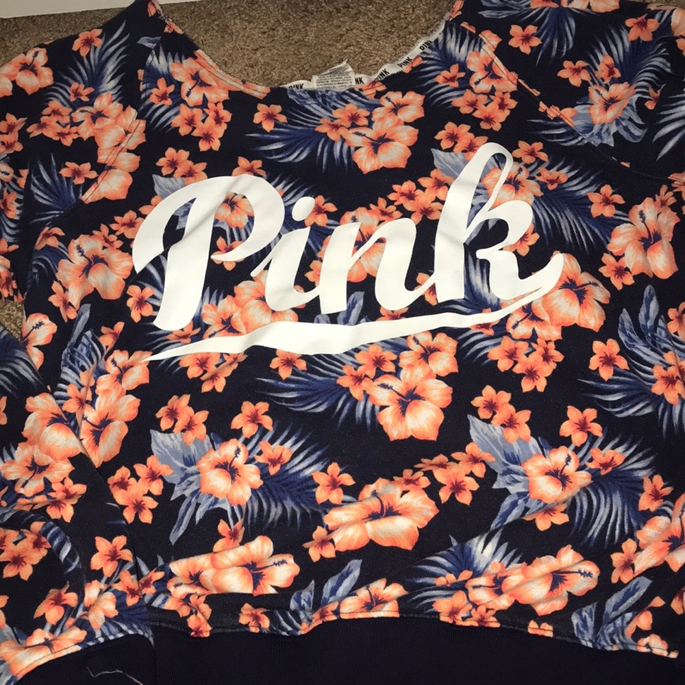 Pink VS Large Sweatshirt