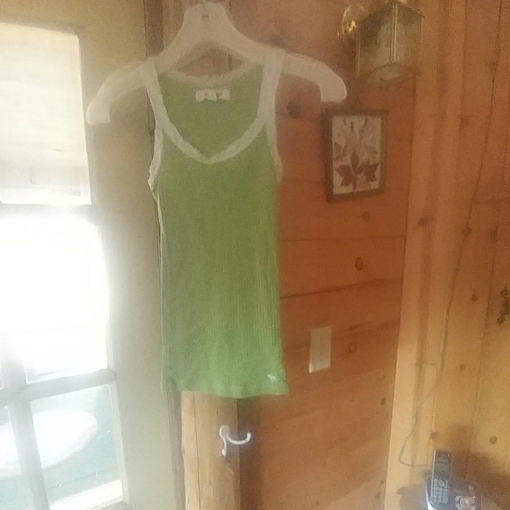 Green Abercrombie tank