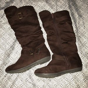 Girls Brown Boots Size 1