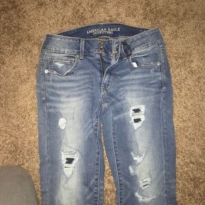 American eagle super-stretch jeans size 8