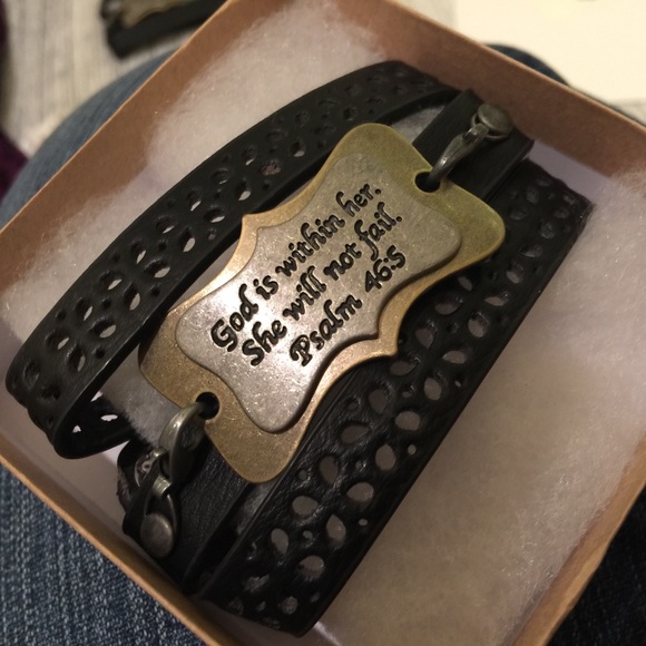 👩🏼‍🎨Handmade inspiration wrap leather bracelet - Picture 8 of 8