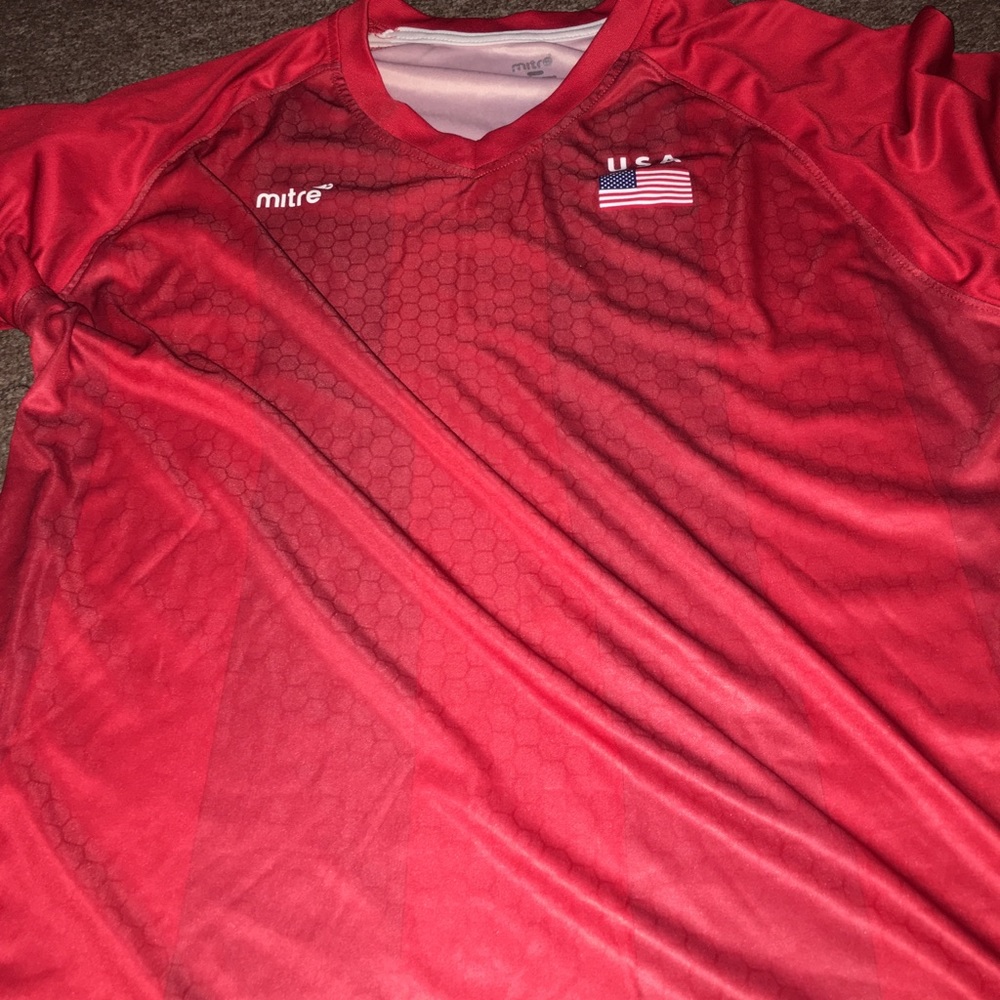 Mitre USA soccer jersey