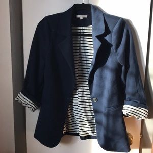 Navy blazer