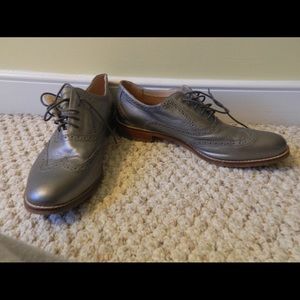 Bronze Cole Haan Oxfords.