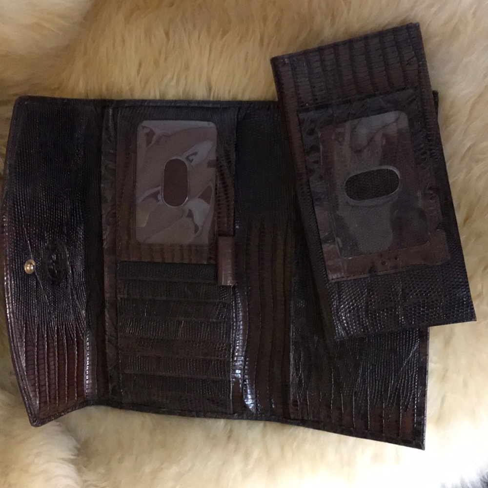 Brahmin checkbook wallet