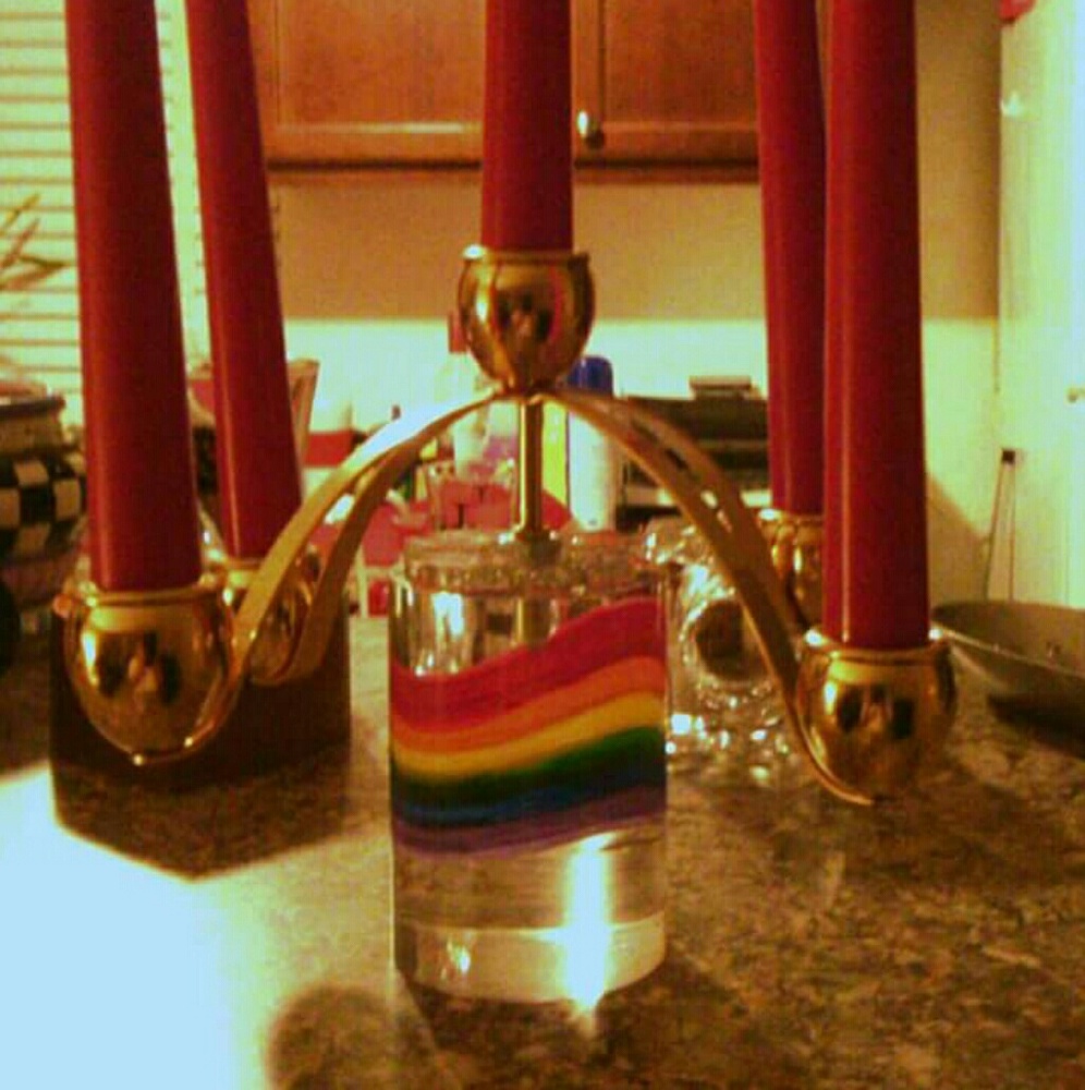 4 candle holder