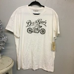 Ralph Lauren Denim and Supply Motorcycle Logo Tee