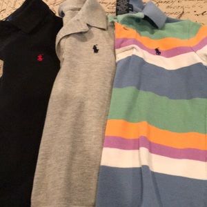 Collared polo shirts
