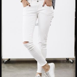 anine bing white jeans