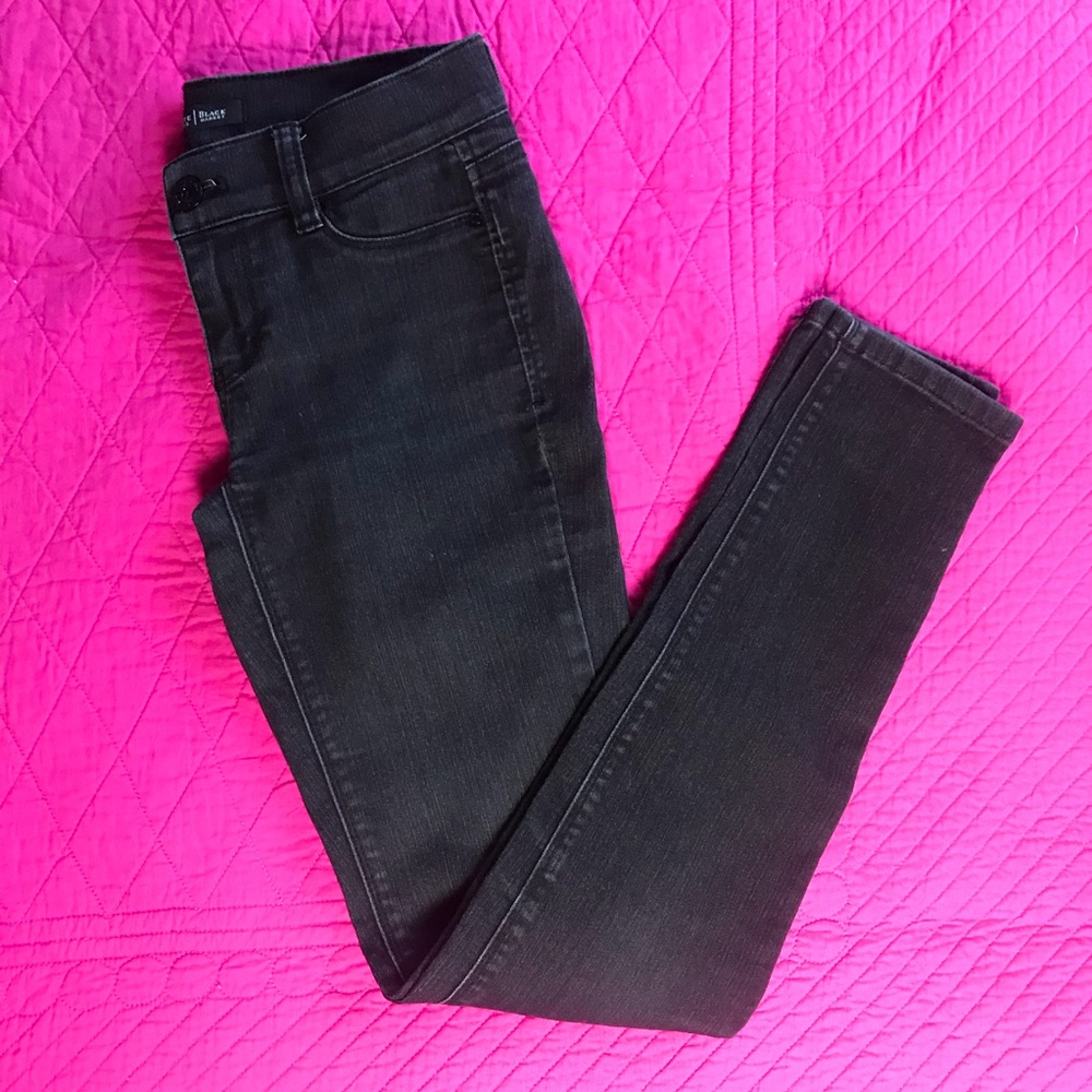 White House Black Market Dark Grey Skinny Jeans