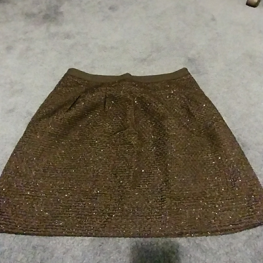 Loft shimmer skirt